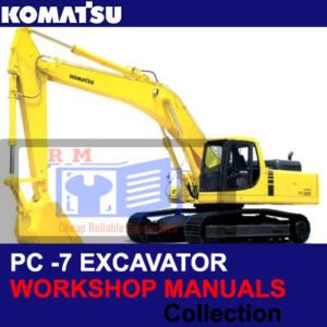 Komatsu Excavator PC -7 Workshop Manuals Collection