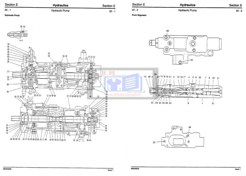 JCB JS130W, JCB JS150W Wheeled Excavator Service Repair Manual - Image 3