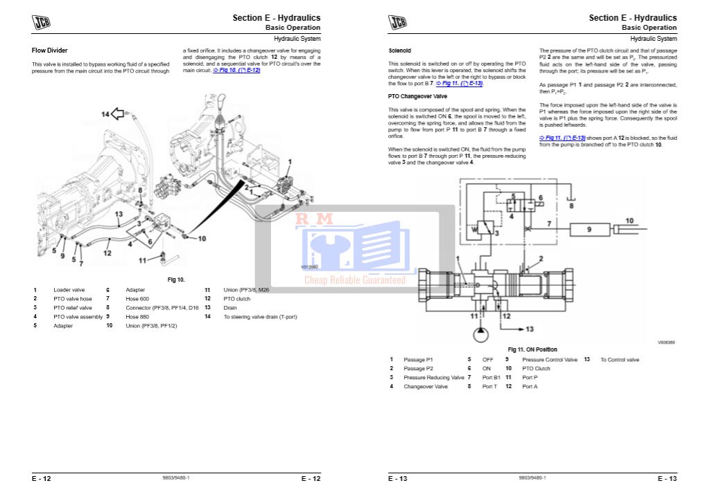 jcb tractor workshop manual