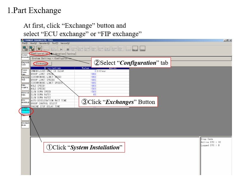 Procedure to write compensation data to ECU - Image 3