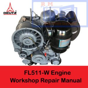 Deutz Engine FL511-W Workshop Repair Manual with detailed illustrations and step-by-step repair procedures