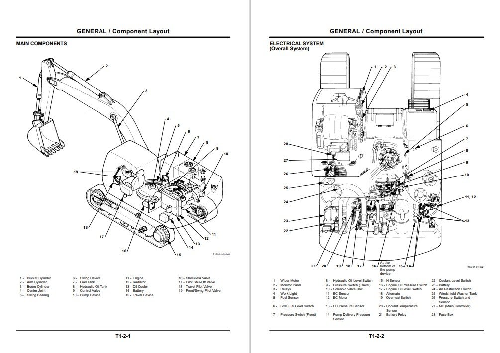 Hitachi EX 150LC-5 , Hitachi EX 160LC-5 Technical Manuals - Image 3