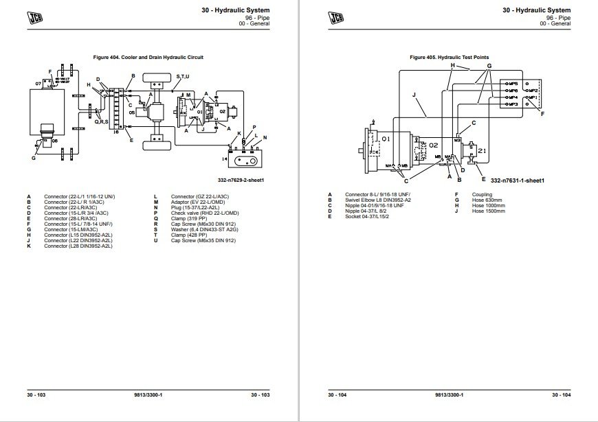 JCB Vibromax VM117, JCB Vibromax VM137 Roller Service Repair Manual - Image 5