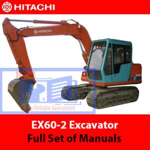 Comprehensive PDF manuals for Hitachi EX60-2 Excavator, featuring operational and maintenance guidelines