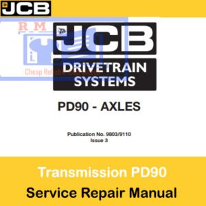 ⭐⭐⭐⭐⭐⭐DISCOVER THE COMPREHENSIVE JCB PD90 DRIVETRAIN AXLES SERVICE REPAIR MANUAL. ENSURE OPTIMAL PERFORMANCE AND LONGEVITY WITH EXPERT GUIDANCE AND DETAILED INSTRUCTIONS