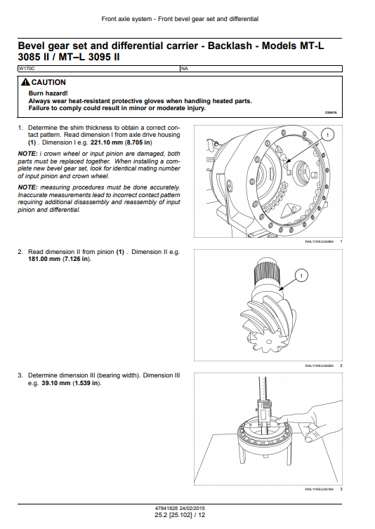 New Holland W130C, New Holland W170C Wheel Loader Service Manual - Image 5