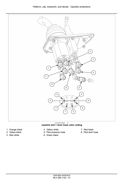 New Holland W130C, New Holland W170C Wheel Loader Service Manual - Image 4