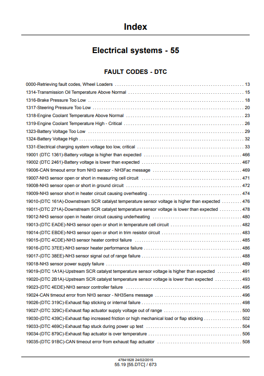 New Holland W130C, New Holland W170C Wheel Loader Service Manual - Image 3