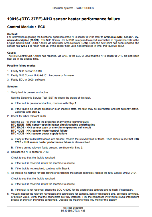 New Holland W130C, New Holland W170C Wheel Loader Service Manual - Image 6