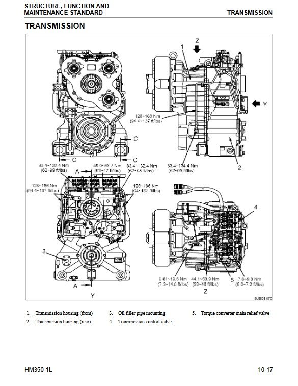 Komatsu HM350-1 USA Dump Truck Workshop Manual - Image 6