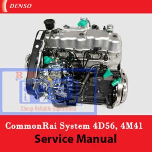 Denso CommonRai System 4D56-4M41 Engine Service Manual, displaying essential engine maintenance and repair information