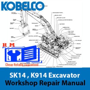 Comprehensive repair manual for Kobelco SK15SR and SK20SR Excavators, focusing on workshop procedures and maintenance