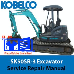 Kobelco SK50SR-3 Excavator Service Repair Manual