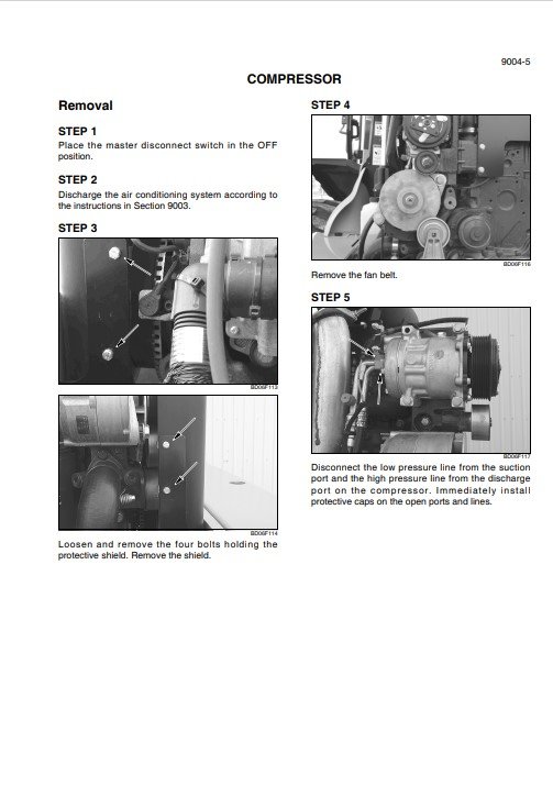 NEW HOLLAND W170C Wheel Loader Service Repair Manual - Image 5