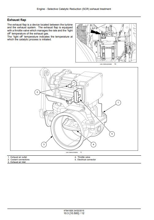 New Holland W130C, New Holland W170C Wheel Loader Service Repair Manual - Image 6