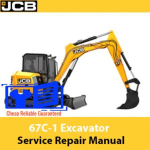 Comprehensive service repair manuals for the JCB 67C-1 Excavator, providing essential maintenance and troubleshooting information