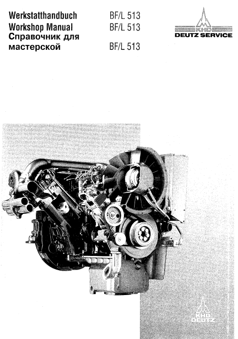 Deuts B/FL 513 Engine Workshop Repair Manual - Image 2
