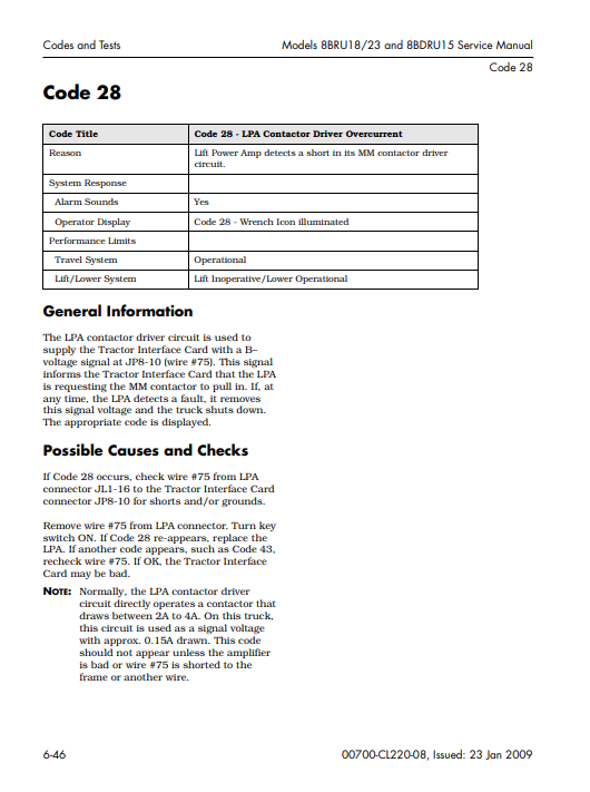 Toyota 8BRU18, Toyota 8BRU23, Toyota 8BDRU15 Reach Lift Truck Service Repair Manual - Image 3