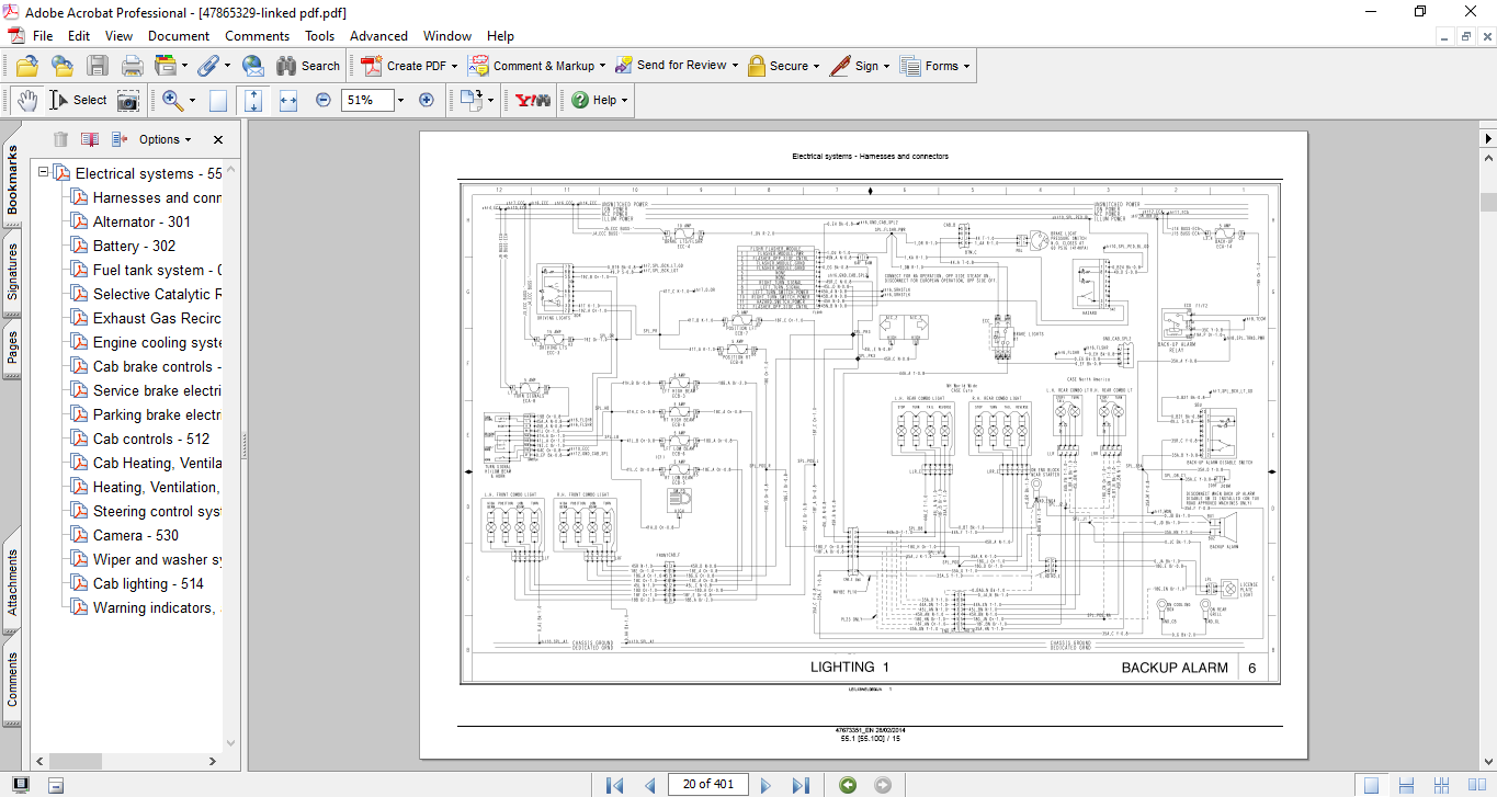 New Holland W190C , New Holland W230C Wheel Loader Service Repair Manual (ELECTRICAL SYSTEMS) - Image 3