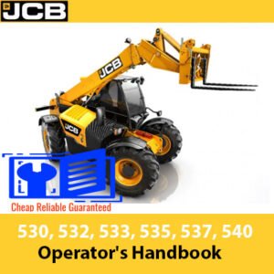 Comprehensive guide for JCB Telehandlers 530-540, providing operational instructions and safety protocols for operators