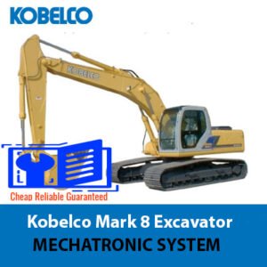 Kobelco Mark 8 Excavator showcasing its advanced mechatronic system in a construction setting