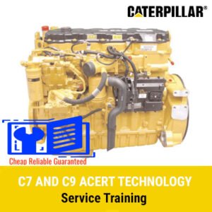 Training on service techniques for Caterpillar C7 and C9 engines with a focus on ACERT technology