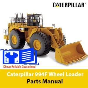 Caterpillar 994F Wheel Loader parts manual, featuring detailed illustrations and descriptions for effective maintenance and repairs