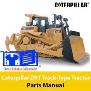 Parts manual for Caterpillar D9T Track-Type Tractor, showcasing diagrams and specifications for efficient servicing and repairs