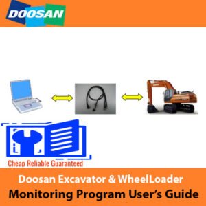 Comprehensive guide for users of the Doosan Excavator and Wheel Loader Monitoring Program, outlining key functionalities