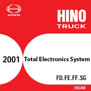 Hino J05C-TD and J08C-TP engines featuring TR Total Electronics System, highlighting modern engineering solutions