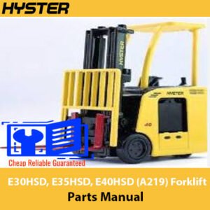 Parts manual for Hyster H300HD, H330HD, H360HD, and H360HDEC forklifts, providing essential information on parts and assembly