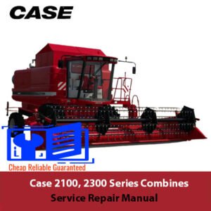 Comprehensive service repair manual for Case 2100 and 2300 series, outlining essential maintenance guidelines