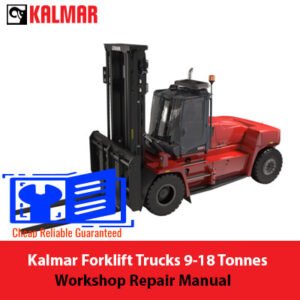 Workshop repair manual for Kalmar DCG90 and DCG180, showcasing detailed diagrams and repair guidelines