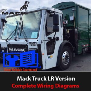 Comprehensive wiring diagrams for Mack Truck LR, showing the layout of electrical systems for troubleshooting and repairs