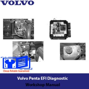 Volvo Penta EFI Diagnostic Workshop Manual with a focus on troubleshooting and maintenance procedures for EFI systems