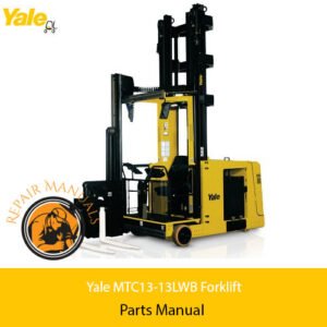 ale MTC13-13LWB Forklift Parts Manual cover featuring detailed diagrams and parts listings for maintenance and repair