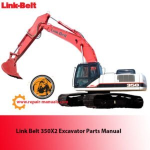 Parts manual for Link Belt 350X2 Excavator, showcasing diagrams and specifications for efficient maintenance and repairs
