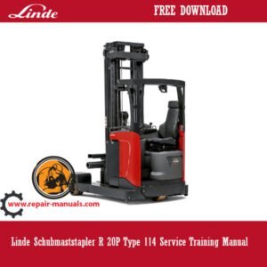 linde forklift service reset