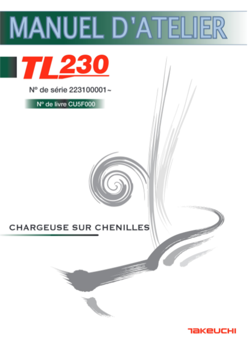 Takeuchi TL230 Series 2 Skid Steer Workshop Repair Manual - Image 2