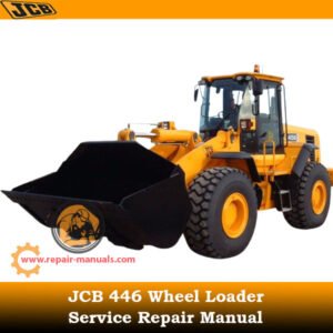Service Repair Manual for JCB 446 Wheel Loader, showcasing diagrams and instructions for effective maintenance and repairs