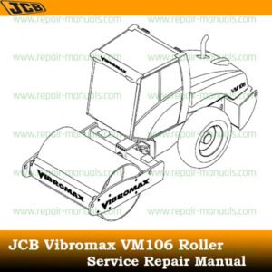 Comprehensive repair manual for Vibromax VM106 roller, providing essential service guidelines and maintenance