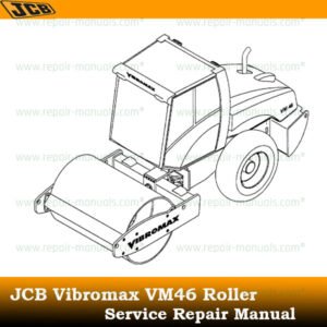 Service Repair Manual for JCB Vibromax VM46 Roller, showcasing detailed diagrams and instructions