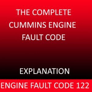 A comprehensive list of fault codes for Cummins engines, aiding in diagnostics and troubleshooting
