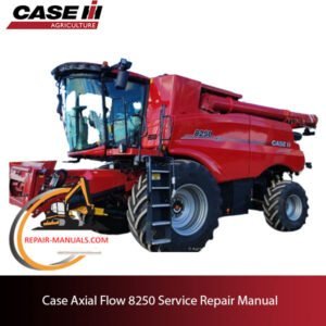 Case Axial Flow 8250 Service Repair Manual, showcasing diagrams and instructions for maintenance and repairs