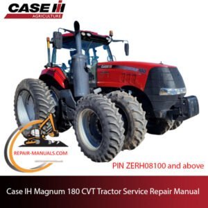 Case IH Magnum 180 CVT Tractor service repair manual, offering comprehensive maintenance and repair information