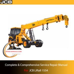 JCB Liftall 1554 service repair manual, showcasing essential repair guidelines and diagrams for effective maintenance