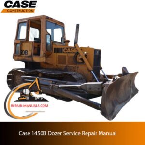 Service manual for Case 1450B dozer, including repair instructions and diagrams for effective maintenance and troubleshooting