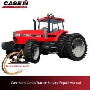 Case 8900 Series Tractor service repair manual, showcasing diagrams and repair guidelines for maintenance and troubleshooting