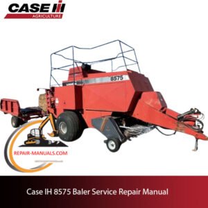 Case IH 8575 Baler Service Repair Manual, showcasing diagrams and guidelines for effective machine maintenance and repairs