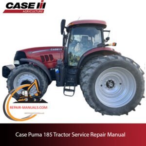 Case Puma 185 tractor service repair manual, showcasing diagrams and guidelines for effective maintenance and repairs